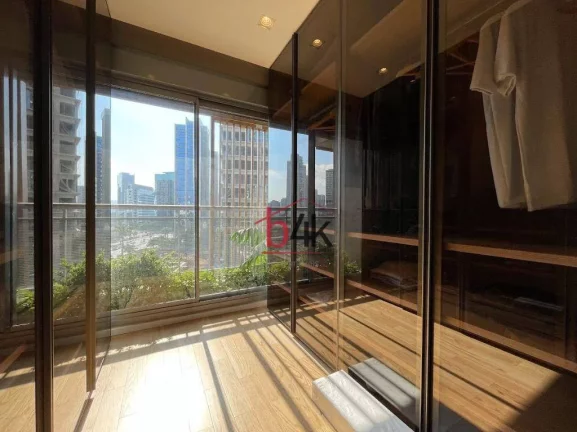 Imagem Apartamento no O Parque Brooklin com 197m² de área, 3 suítes, 3 vagas de garagem, varanda com churrasqueira.