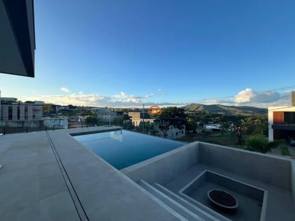 Imagem Casa com 4 dormitórios à venda, 385 m² por R$ 3.190.000,00 - Condomínio Gran Royalle - Lagoa Santa/MG