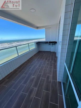 Imagem Imóvel de alto padrão para locação em Praia Grande-SP, Caiçara: 3 quartos, 1 suíte, 1 sala, 2 vagas, 104m².
