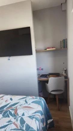 Imagem Apartamento com 1 dormitório com lazer completo, andar alto e vaga demarcada à venda, 44 m² por R$ 636.000 - Campo Grande - Santos/SP