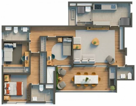 Imagem Apartamento em Vila Clementino, São Paulo SP, apartamento 4 quarto Vila Clementino Zona Sul, apartamento 4 dormitórios com suíte, apartment in Braz