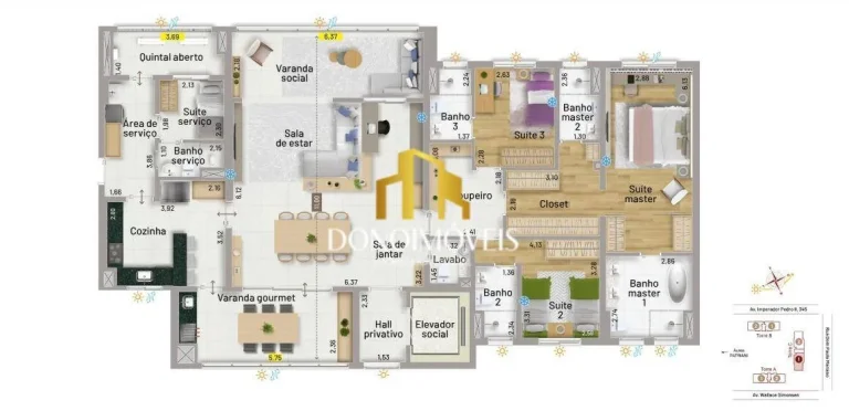 Imagem Apartamento Novo no Epic nova petropolis 199m² - Nova petropolis