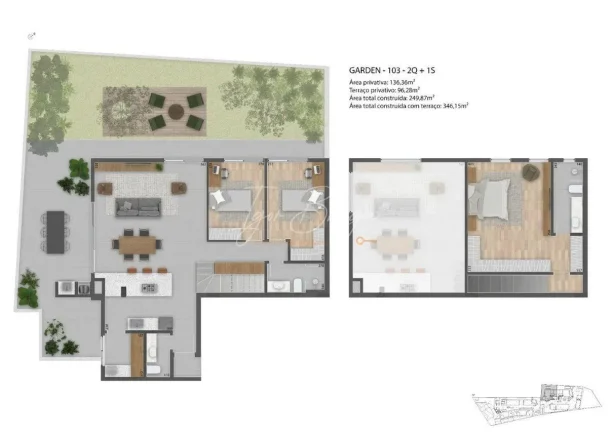 Imagem Apartamento à venda no bairro Mercês em Curitiba/PR