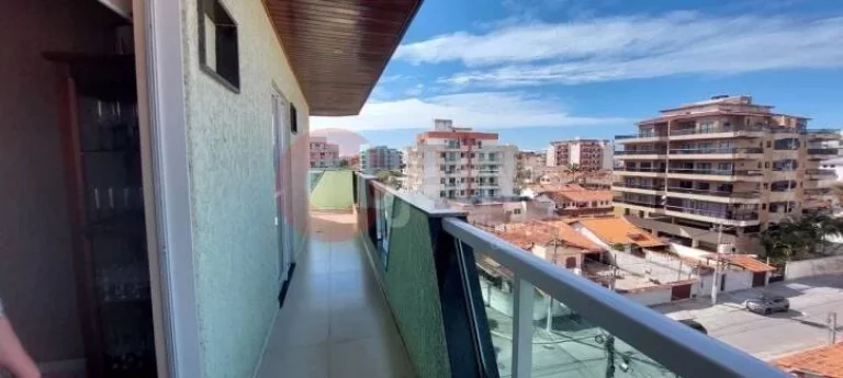 Imagem Cobertura com 3 dormitórios à venda, 163 m² por R$ 900.000,00 - Braga - Cabo Frio/RJ