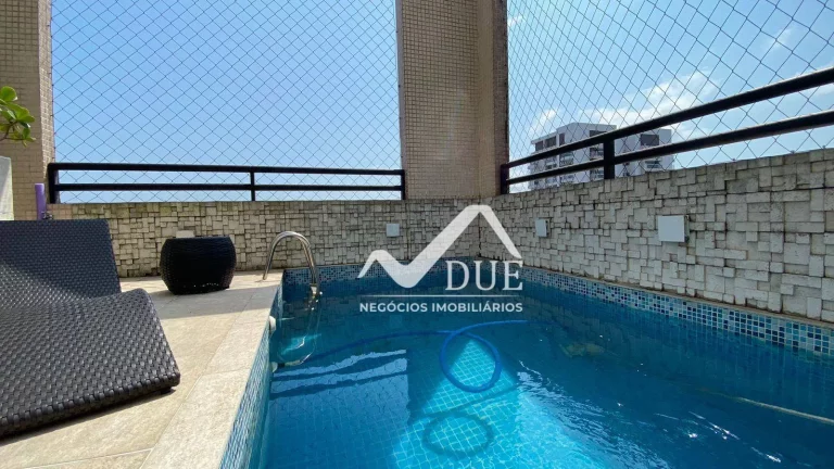 Imagem Cobertura com 3 dormitórios à venda, 191 m² por R$ 2.600.000,00 - Embaré - Santos/SP