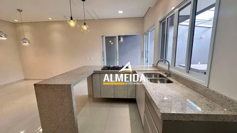 Imagem Casa com 3 dormitórios à venda, 202 m² por R$ 1.100.000,00 - Condomínio Residencial Villagio do Conde - Rio Claro/SP