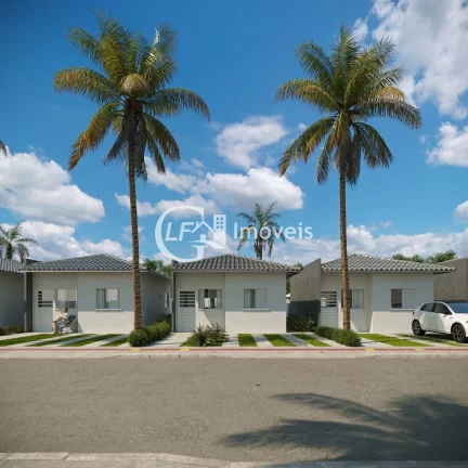 Imagem Casa em Condomínio à Venda em Campo Grande-MS - Jardim Tarumã 2 Quartos, 1 Banheiro, 1 Vaga de Garagem 42m² de Área