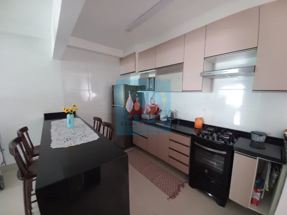 Imagem Título: "Apartamento de 2 Dormitórios na Praia de Mongaguá - Varanda Gourmet e Vista para o Mar - Lazer Completo, 540mil