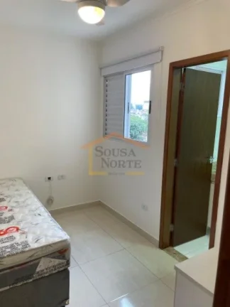 Imagem Sobrado em condomínio fechado, 2 dormitórios, sendo 2 suítes, com armários, camas e colchões, e...
