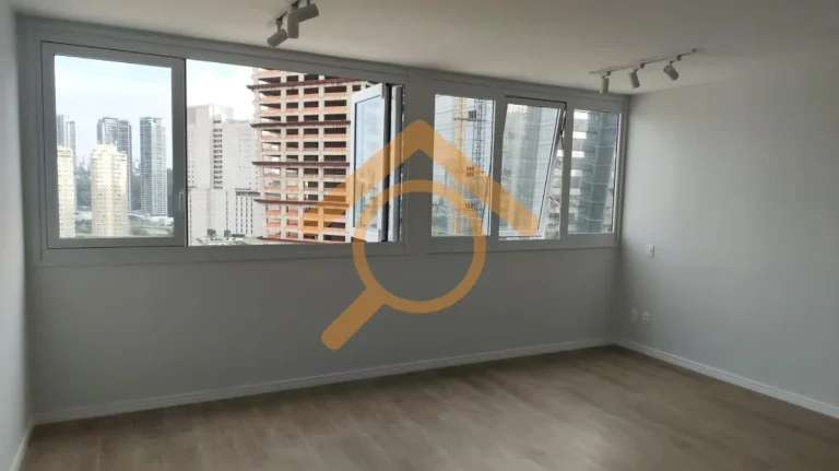 Imagem Apartamento à venda no Brooklin, São Paulo-SP: 1 quarto, 1 suíte, 2 banheiros, 1 vaga, 48m². Condomínio Extension Berrini.