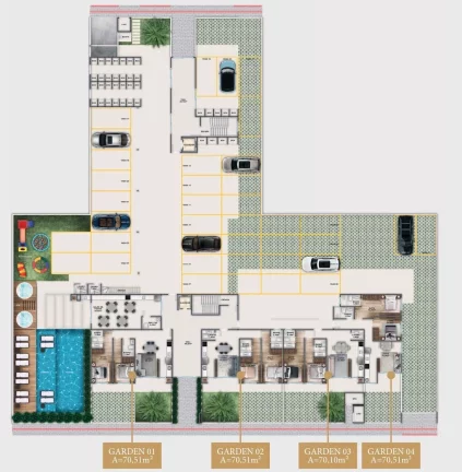 Imagem Gralha Azul - Apartamento à venda no bairro Bombas - Bombinhas/SC