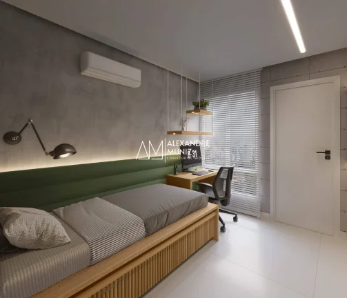 Imagem Elev Jardins de Fátima, apartamentos a venda, 03 suítes, Bairro de Fátima.