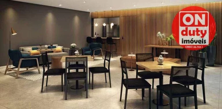 Imagem Apartamento com 2 quartos à venda, 42 m² por R$ 346.922 - Jabaquara - Santos/SP