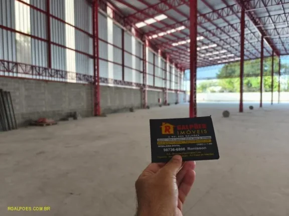 Imagem Galpão para Locação em DUQUE DE CAXIAS, Chácaras Rio-petrópolis, 2 banheiros
