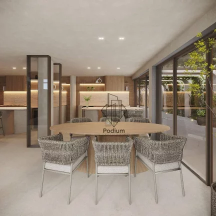Imagem Apartamento com varanda gourmet em Condomínio Club a beira mar da praia Formosa / Cabedelo - AP1968.