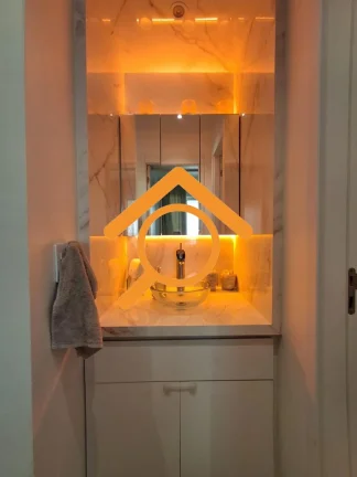 Imagem Apartamento à venda em São Paulo-SP, bairro Santo Amaro! 2 quartos, 2 salas, 1 banheiro, 1 vaga de garagem. Condomínio Choice Santo Amaro.