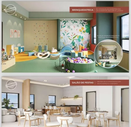 Imagem Apartamento na Planta para Venda em Praia Grande, Guilhermina, 2 dormitórios, 1 suíte, 2 banheiros, 1 vaga