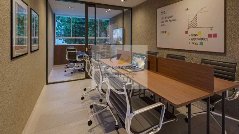 Imagem Vendo Flats de 1 ou 2 quartos, com entrega para 01/08/26, possui plantas de 30m²/ 54m² /59,95m², 1 ou 2 vagas
