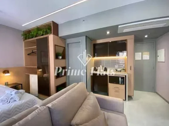 Imagem Flat disponível para venda no Hotel Slaviero Essential São Paulo Moema, com 26m², 1 dormitório e 1 vaga
