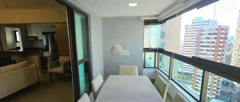 Foto do imóvel: Varanda e posição nascente para mais luz e ventilação, com 1 suíte e 3 banheiros. 2/4 nascente com