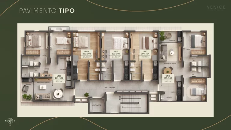 Imagem Apartamento à venda no bairro Intermares - Cabedelo/PB