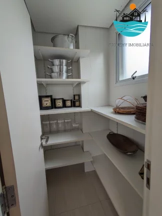 Imagem Aluguel de Temporada Juquehy - 4 suítes, piscina/churr. Privativa, 50m da praia, acomodação 14 pessoas, 03 vagas de auto | Juquehy Imobiliária