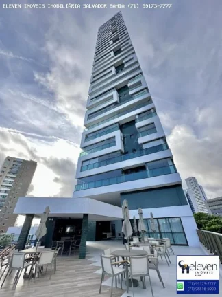 Imagem MANSÃO PALAZZO UNIQUE ALAMEDA CATABAS, CAMINHO DAS ÁRVORES APARTAMENTO 4 SUÍTES, GABINETE, 250M², VARANDA GOURMET, NASCENTE TOTAL,