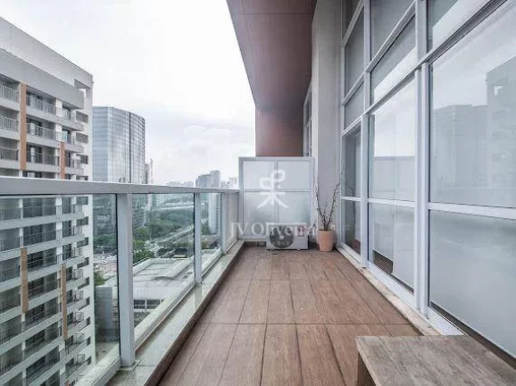 Imagem Apartamento Duplex com 1 dormitório, 89 m² - venda por R$ 1.780.000,00 ou aluguel por R$ 9.536,60/mês - Vila Gertrudes - São Paulo/SP