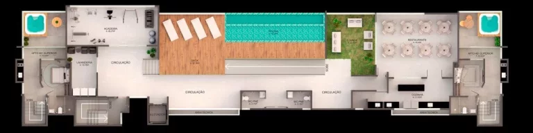 Imagem Studio com 1 dormitório à venda, 22 m² por R$ 251.249,60 - Intermares - Cabedelo/PB