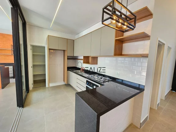 Imagem Casa moderna com 3 suítes à venda, 191 m² por R$ 1.590.000 - Condomínio Fechado - Indaiatuba/SP