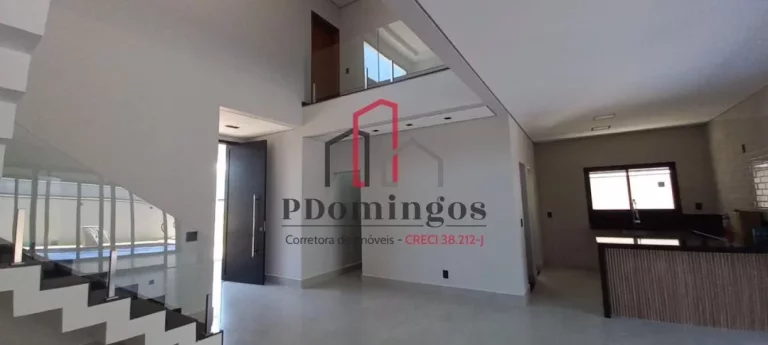 Imagem SOBRADO IMPECÁVEL - COM PISCINA E 3 SUÍTES - CONDOMÍNIO PARQUE OLÍVIO FRANCESCHINI - HORTOLÂNDIA