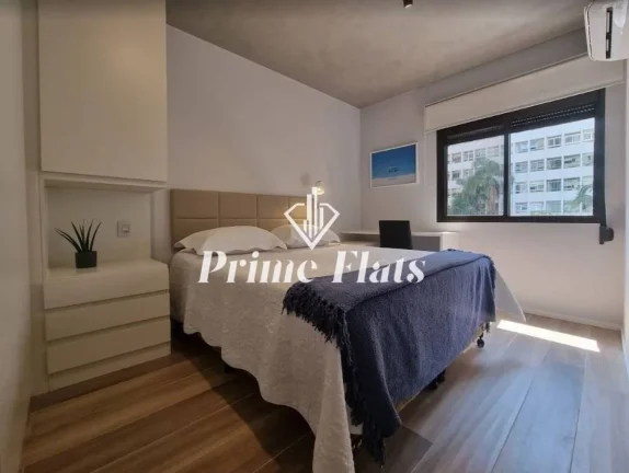 Imagem Flat disponível para locação no Condominio Edificio Flat London Residence Service no Jardim Paulista, com 42m², 1 dormitório e 1 vaga
