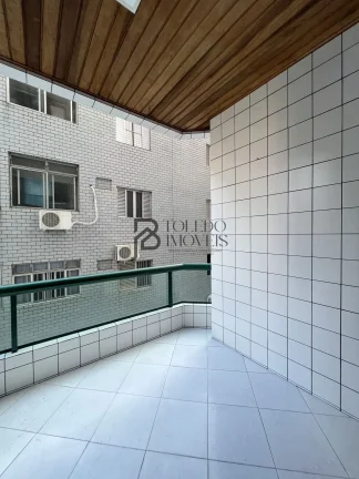 Imagem Apartamento de 97m² com 2 Dormitórios no bairro do Canto do Forte - Praia Grande