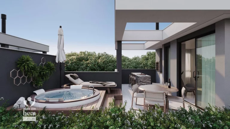 Imagem Sobrado com 176 m², 4 quartos (2 suíte) com terraço à venda por R$ 1.305.320,31 - Ecoville - Curitiba/Paraná