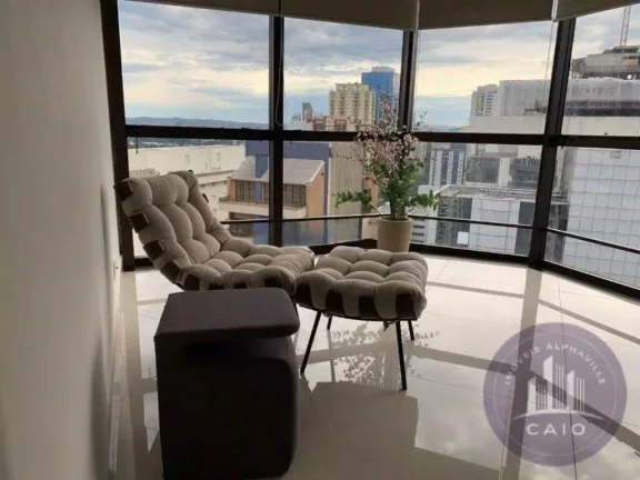 Imagem Apartamento com 3 dormitórios para alugar, 127m² por R$ 11.000 - Alphaville