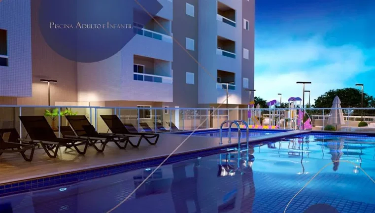 Imagem APARTAMENTO COM 63.42 m² - GUILHERMINA - PRAIA GRANDE SP