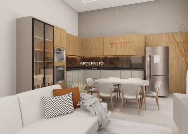 Imagem Casa à venda em Franca, Residencial Piamalim, com 3 quartos, 128m2
