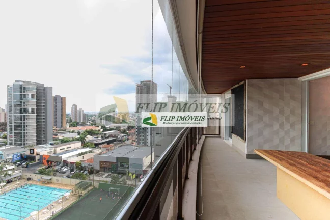 Imagem More em apartamento de alto padrão com 198 m² com 3 suítes, 5 vagas no miolo Cambuí - Campinas - SP