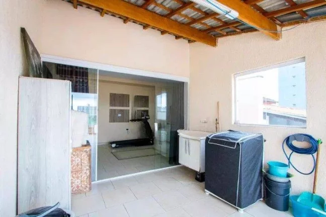 Imagem Cobertura com 2 dormitórios, 70 m² - venda por R$ 475.000,00 ou aluguel por R$ 2.700,01/mês - Vila Humaitá - Santo André/SP