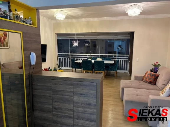 Imagem Venda de Apartamento de 3 dormitórios com Suíte e 2 Vagas de Garagem no Tatuapé - São Paulo, SP! Venha Conferir!