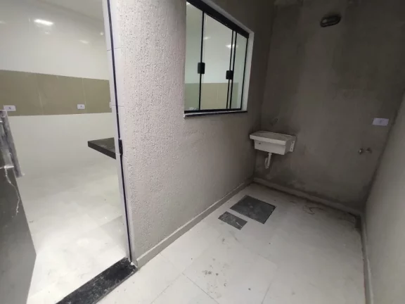 Imagem Sobrado com 2 dorms, Caiçara, Praia Grande - R$ 375 mil, Cod: 2376