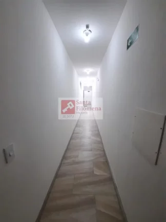 Imagem Cobertura para Locação em Santo André, Vila Tibiriçá, 2 dormitórios, 1 banheiro, 1 vaga