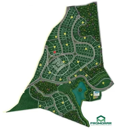 Imagem Excelente Lote 1.840 m2, no Condomínio Ecoville, Lagoa Santa, MG