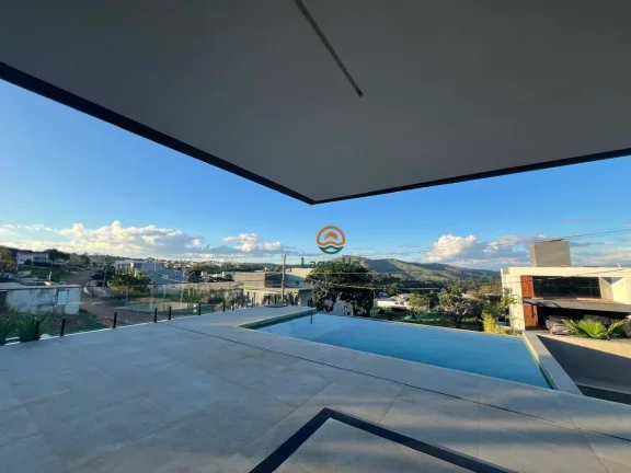 Imagem Casa com 4 dormitórios à venda, 385 m² por R$ 3.190.000,00 - Condomínio Gran Royalle - Lagoa Santa/MG