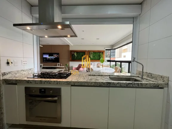 Imagem Apartamento com 3 quartos no Setor Marista, com 121m² de área privativa, o apartamento possui:- Sa...