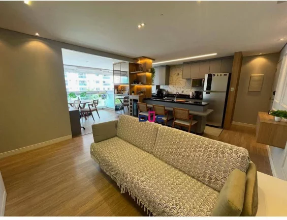 Imagem Apartamento com 2 dormitórios à venda, 77 m² por R$ 1.070.000,00 - Ponta da Praia - Santos/SP