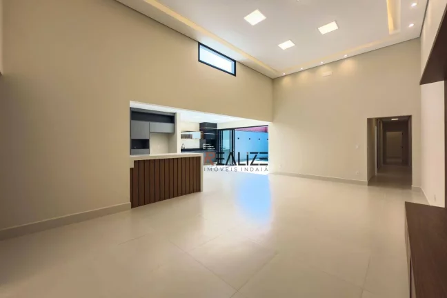 Imagem Casa moderna com 3 suítes e escritório à venda, 230 m² por R$ 1.730.000 - Condomínio Park Gran Reserve - Indaiatuba/SP