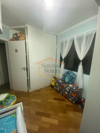 Imagem Apto com 3 dormitórios, sendo 1 suíte, sala 2 ambientes com sacada, banheiro social, cozinha, áre...
