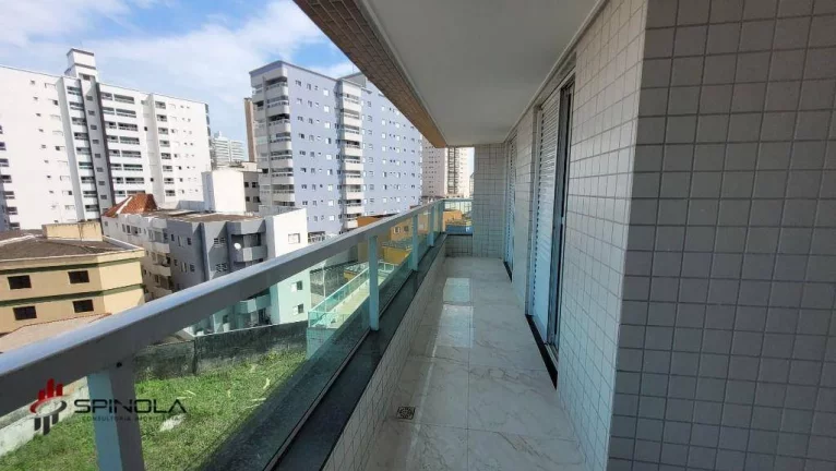Imagem Apartamento com 2 dormitórios à venda, 83 m² por R$ 599.000,00 - Caiçara - Praia Grande/SP
