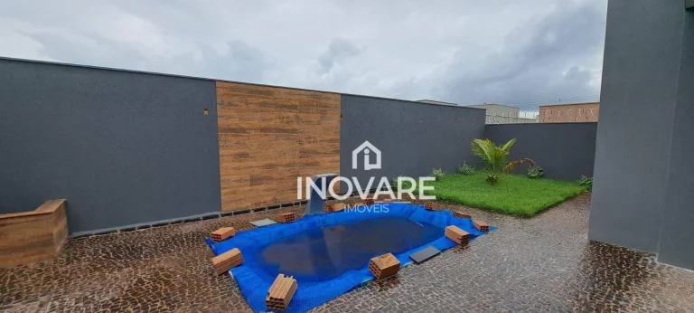 Imagem Casa com piscina com 3 dormitórios à venda, 190 m² por R$ 930.000 - Residencial beira Rio I - Itumbiara/GO
